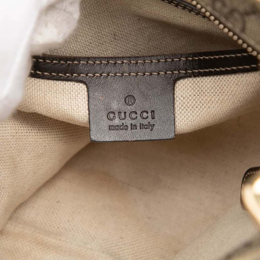Gucci GG Supreme Crossbody Beige Very good condition - Box View