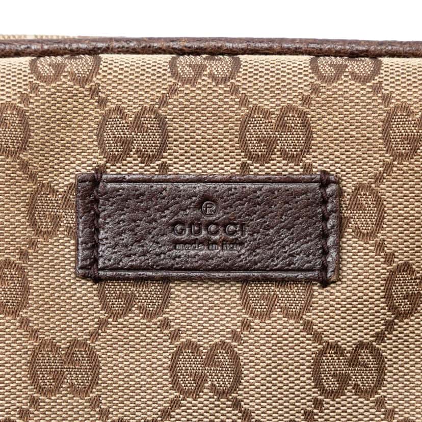 Gucci GG Canvas Web Duffle Bag Beige Very good condition - Box View