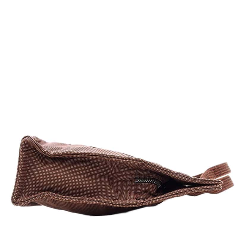 Hermès Canvas Herline PM Brown Very good condition - Back View