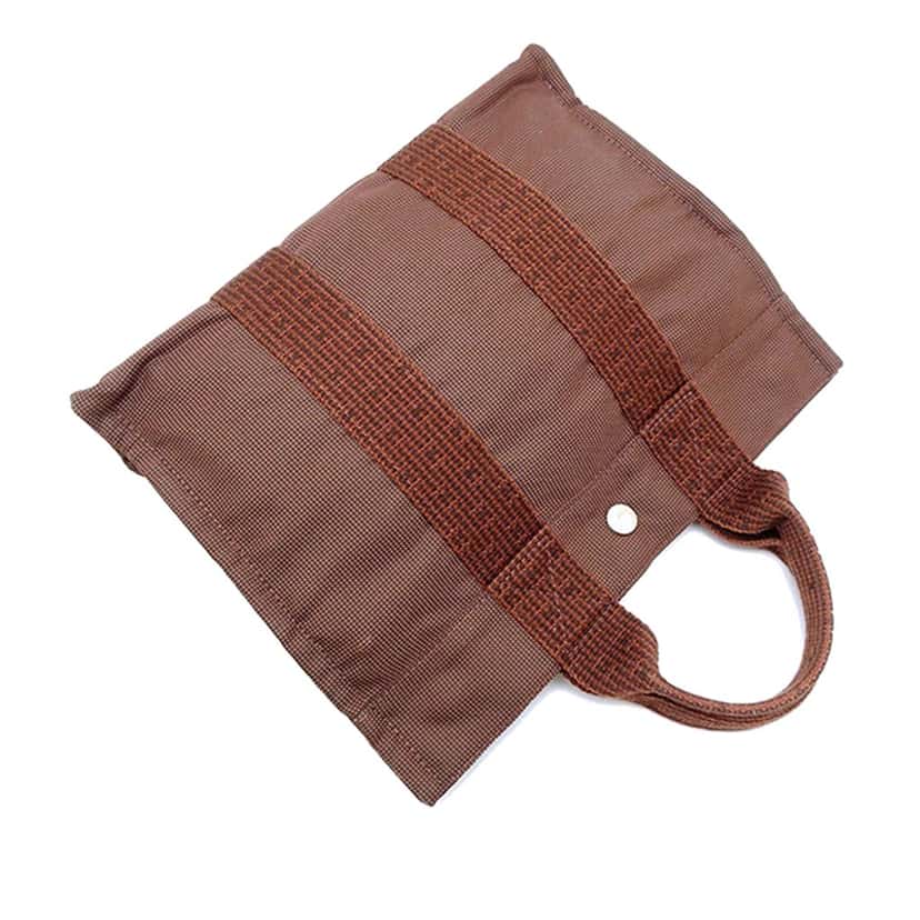 Hermès Canvas Herline PM Brown Very good condition - Model View