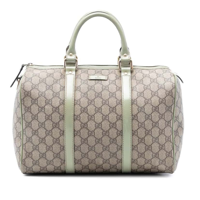 Gucci Medium GG Supreme Joy Boston Bag Beige Very good condition - Front View