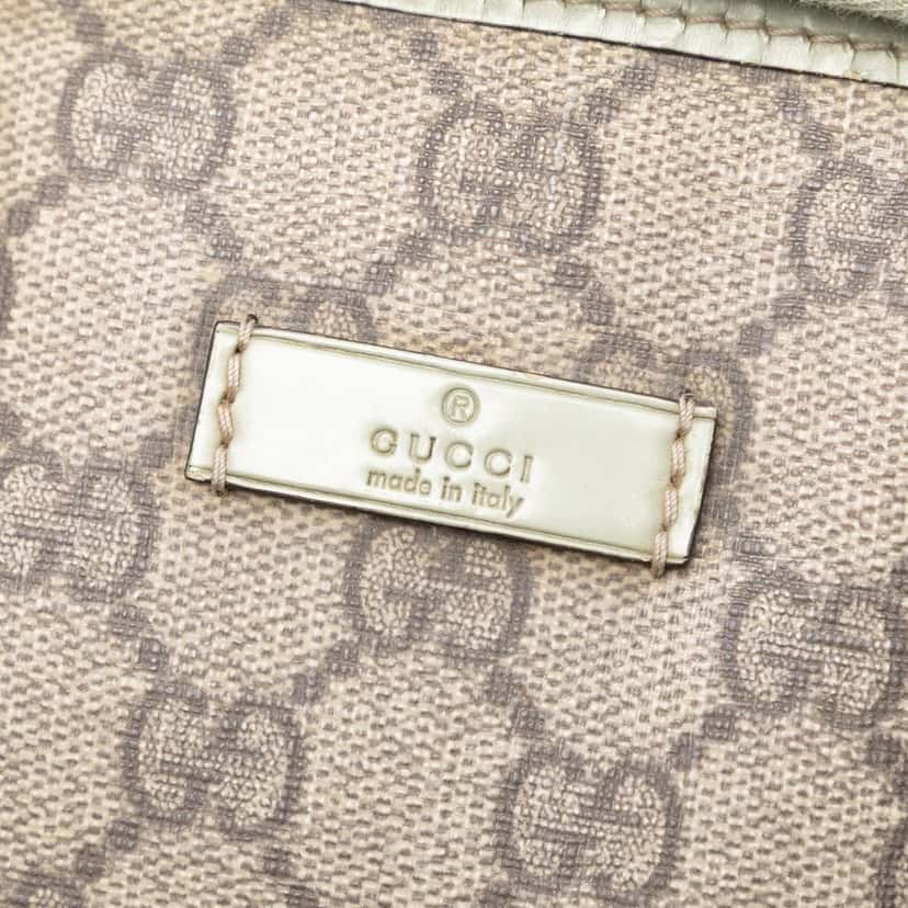 Gucci Medium GG Supreme Joy Boston Bag Beige Very good condition - Box View