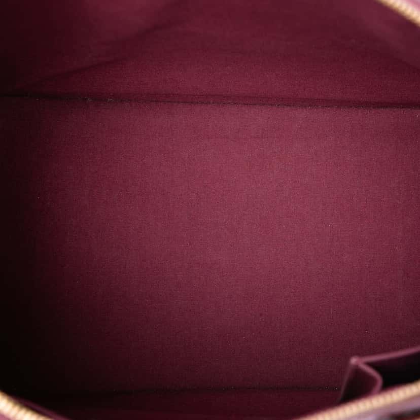 Louis Vuitton Monogram Vernis Alma GM Red Leather Very good condition - Model View