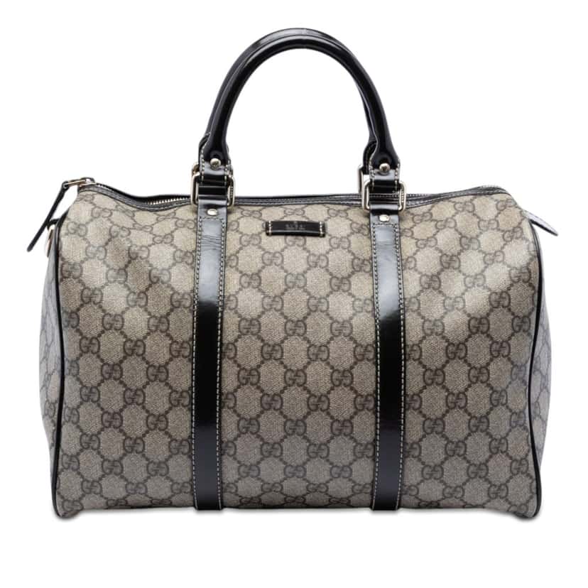 Gucci Medium GG Supreme Joy Boston Bag Beige Very good condition - Front View
