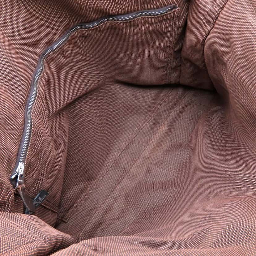 Hermès Canvas Herline Besace GM Brown Very good condition - Model View