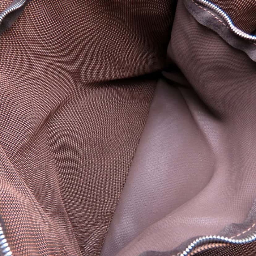 Hermès Canvas Herline Besace GM Brown Very good condition - Box View