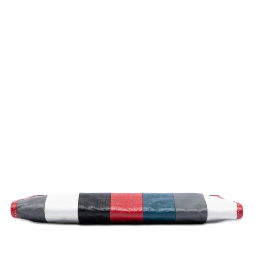 Balenciaga Lambskin Striped Bazar Clutch Other Leather Very good condition - Inside View