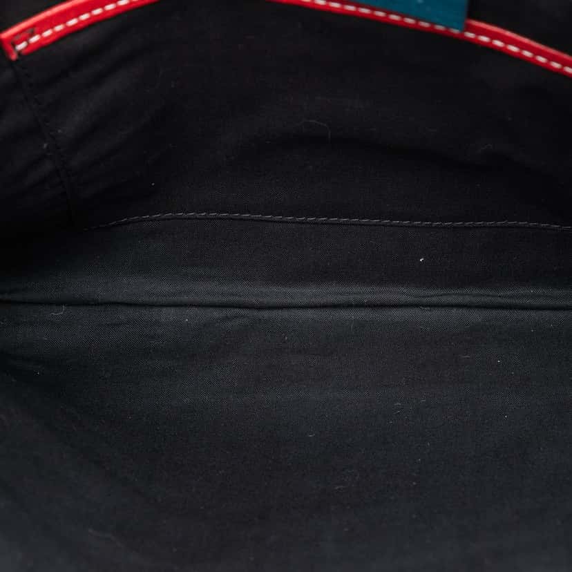 Balenciaga Lambskin Striped Bazar Clutch Other Leather Very good condition - Model View