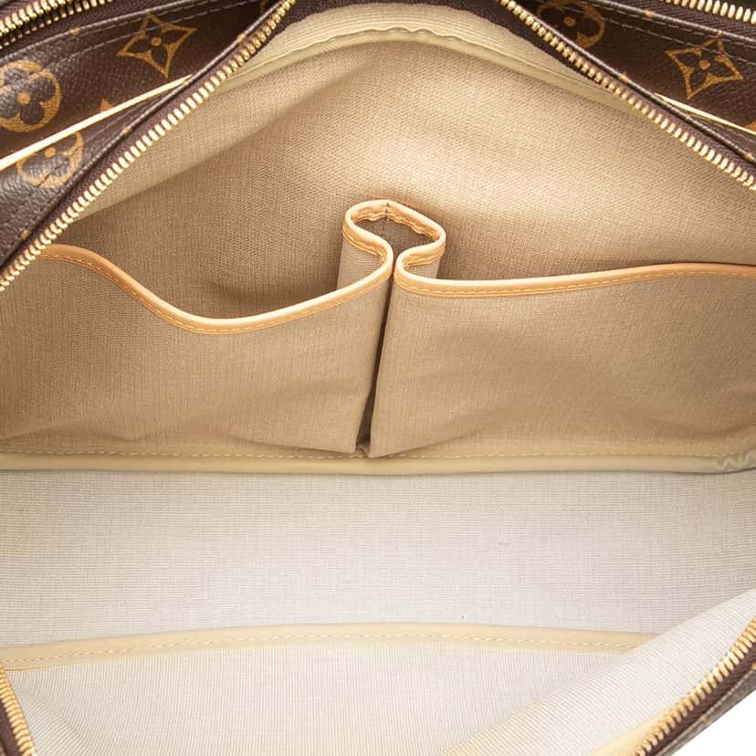 Louis Vuitton Monogram Reporter GM Brown Very good condition - Model View