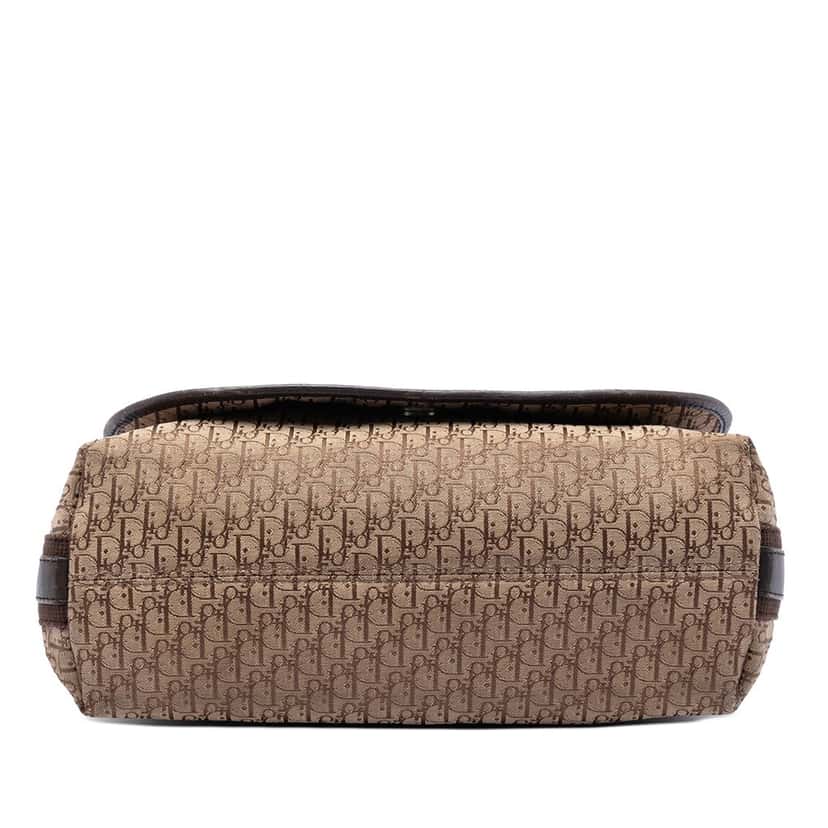 Dior Diorissimo Trotter Canvas Street Chic Crossbody Brown Very good condition - Inside View