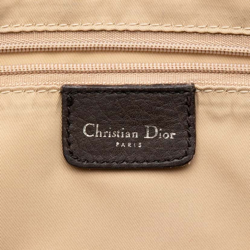 Dior Diorissimo Trotter Canvas Street Chic Crossbody Brown Very good condition - Box View