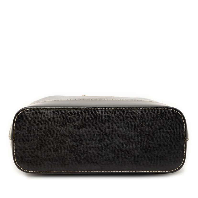 Burberry Leather Handbag Black Leather Very good condition - Inside View