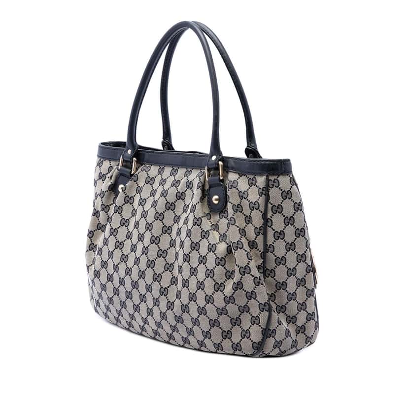 Gucci GG Canvas Sukey Tote Beige Very good condition - Back View