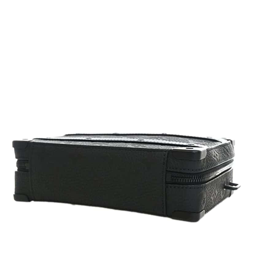 Louis Vuitton Monogram Taurillon Handle Soft Trunk Black Leather Very good condition - Box View
