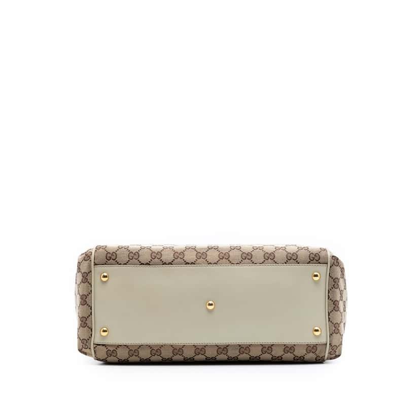 Gucci GG Canvas Scarlett Satchel Beige Very good condition - Inside View