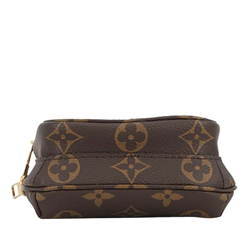 Louis Vuitton Monogram Utility Phone Sleeve Brown Very good condition - Inside View