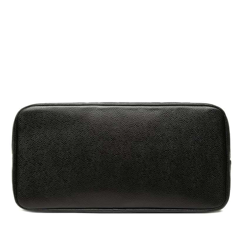 Chanel Caviar Medallion Tote Black Leather Very good condition - Inside View