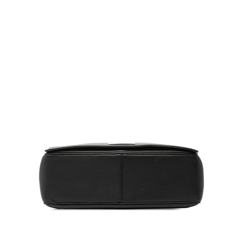 Cartier Grained Leather Pasha De Cartier Messenger Bag Black Leather Very good condition - Inside View