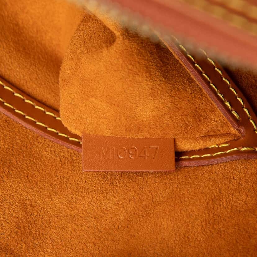Louis Vuitton Epi Alma PM Brown Leather Very good condition - Box View
