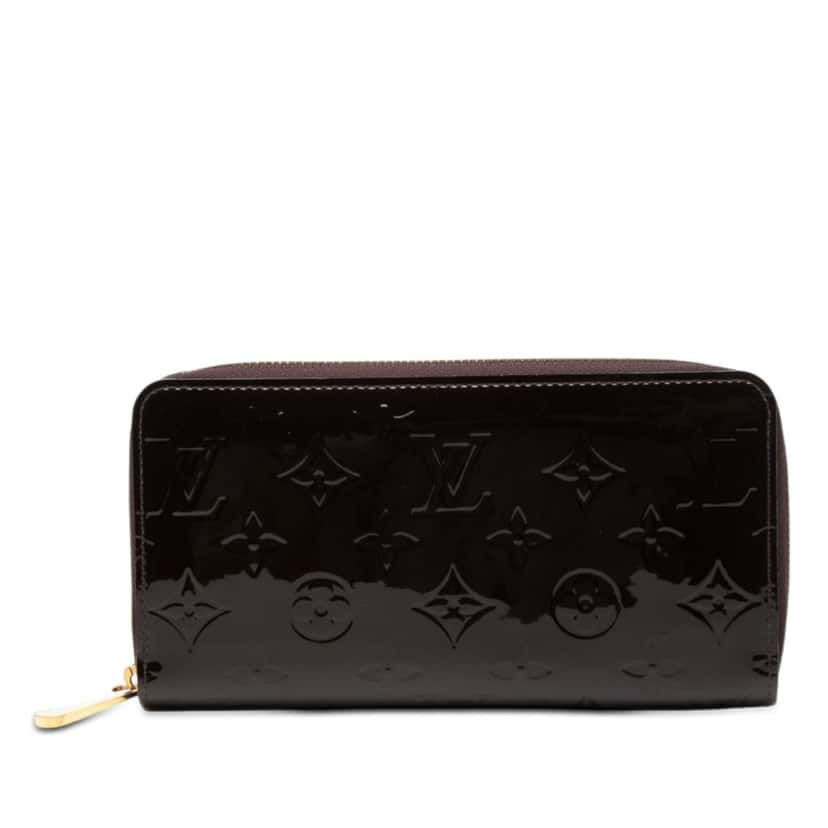 Louis Vuitton Monogram Vernis Zippy Long Wallet