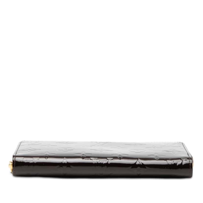 Louis Vuitton Monogram Vernis Zippy Long Wallet Purple Leather Very good condition - Inside View