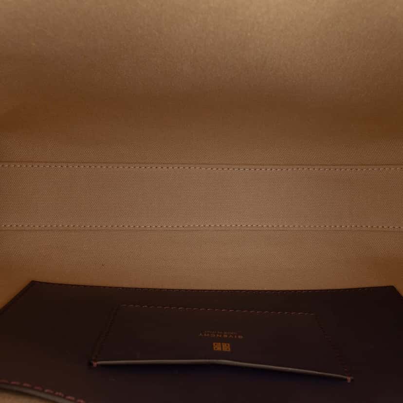 Givenchy Small Smooth Calfskin Antigona Soft Bag Purple Leather Very good condition - Model View