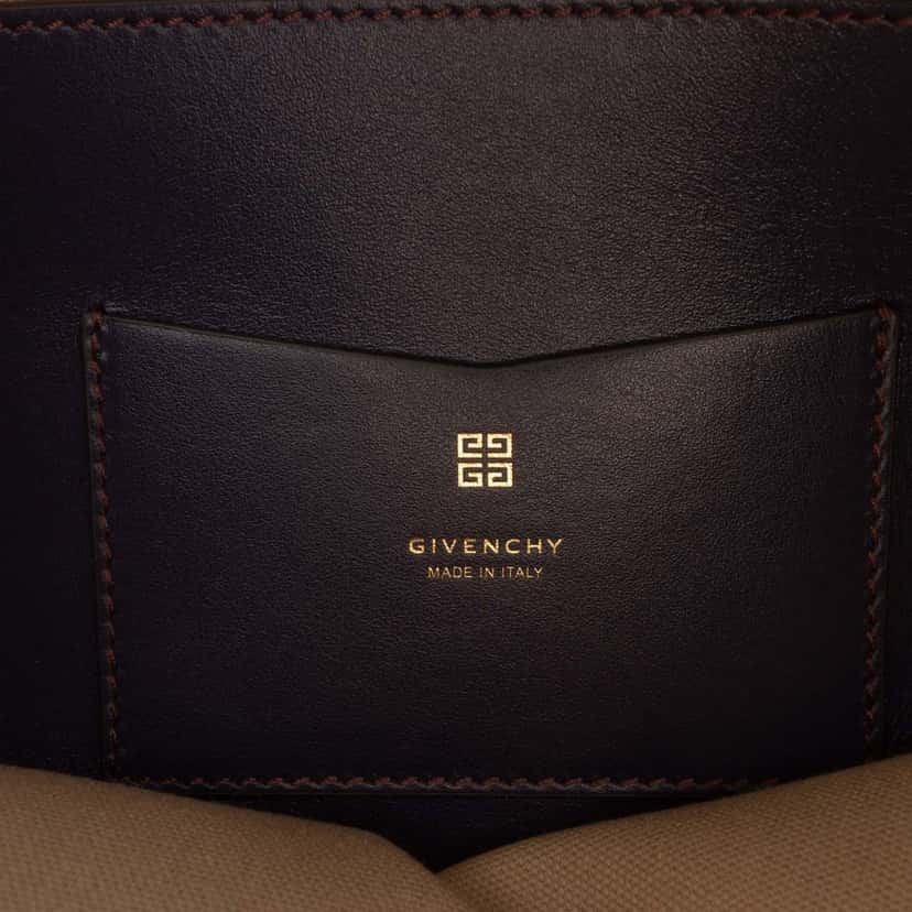 Givenchy Small Smooth Calfskin Antigona Soft Bag Purple Leather Very good condition - Box View