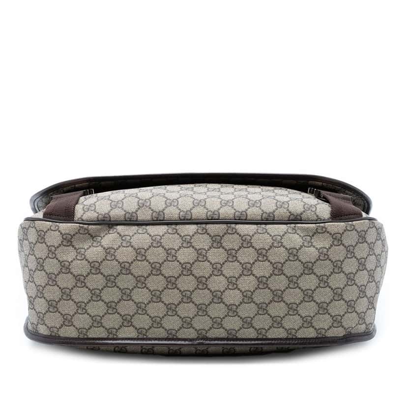 Gucci GG Supreme Messenger Bag Beige Very good condition - Inside View