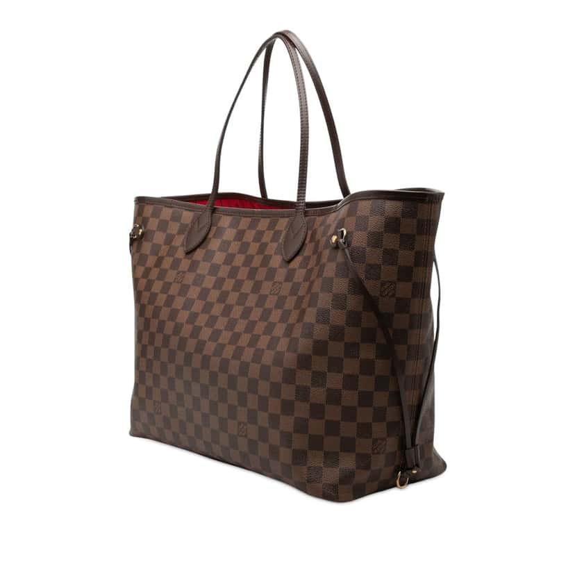 Louis Vuitton Damier Ebene Neverfull GM Brown Very good condition - Back View