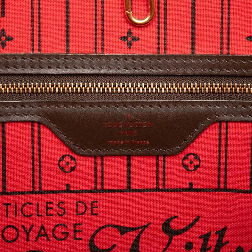 Louis Vuitton Damier Ebene Neverfull GM Brown Very good condition - Box View
