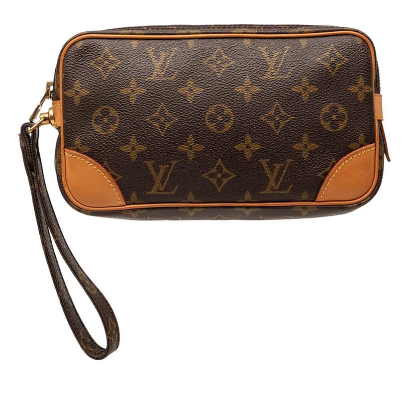 Louis Vuitton Monogram Marly Dragonne PM Brown Very good condition - Front View