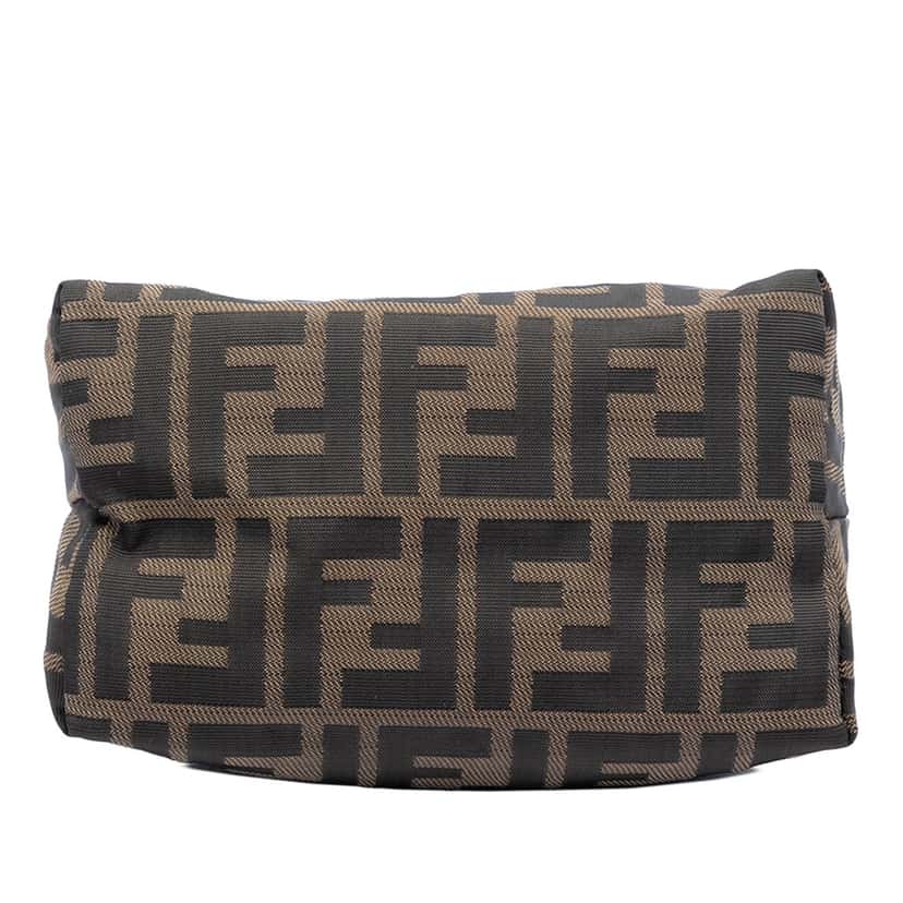 Fendi Mini Zucca Canvas Handbag Brown Very good condition - Inside View