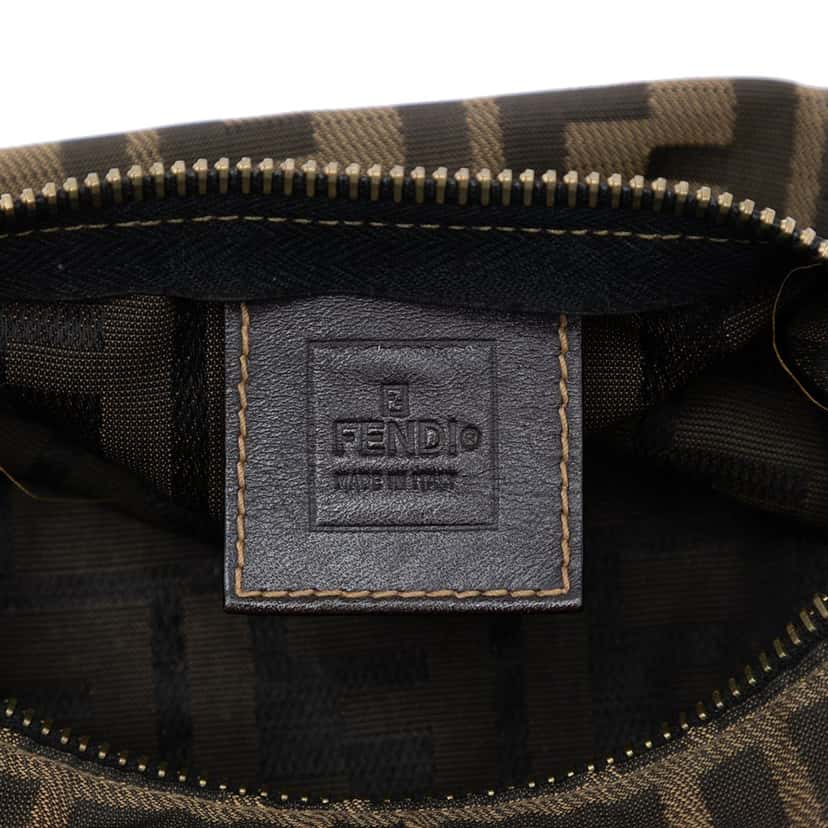 Fendi Mini Zucca Canvas Handbag Brown Very good condition - Box View