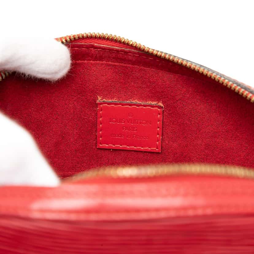 Louis Vuitton Epi Jasmine Red Leather Very good condition - Box View