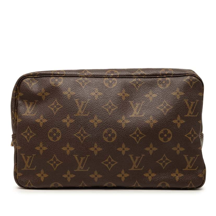 Louis Vuitton Monogram Trousse Toilette 28 Brown Very good condition - Front View