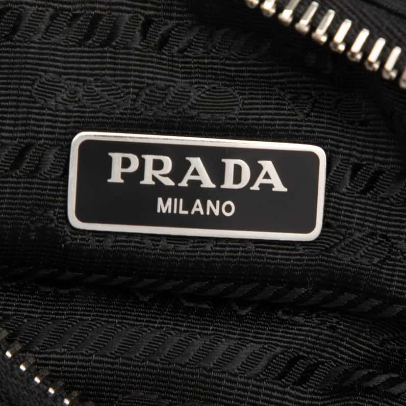 Prada Saffiano Trimmed Re Nylon Re Edition 2005 Satchel Black Very good condition - Box View