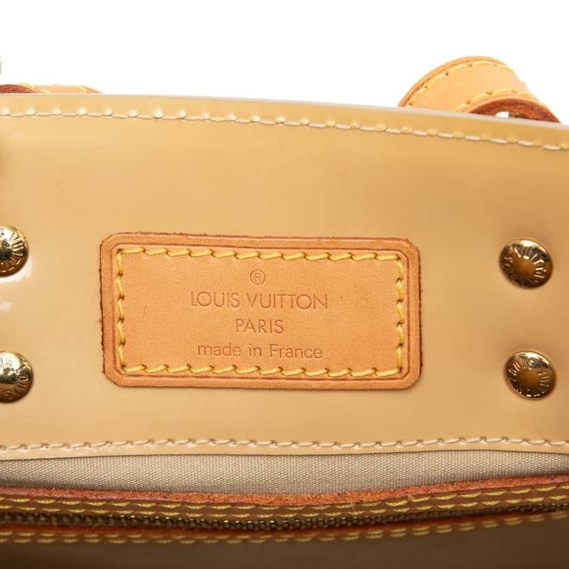 Louis Vuitton Monogram Vernis Reade PM Beige Leather Very good condition - Box View