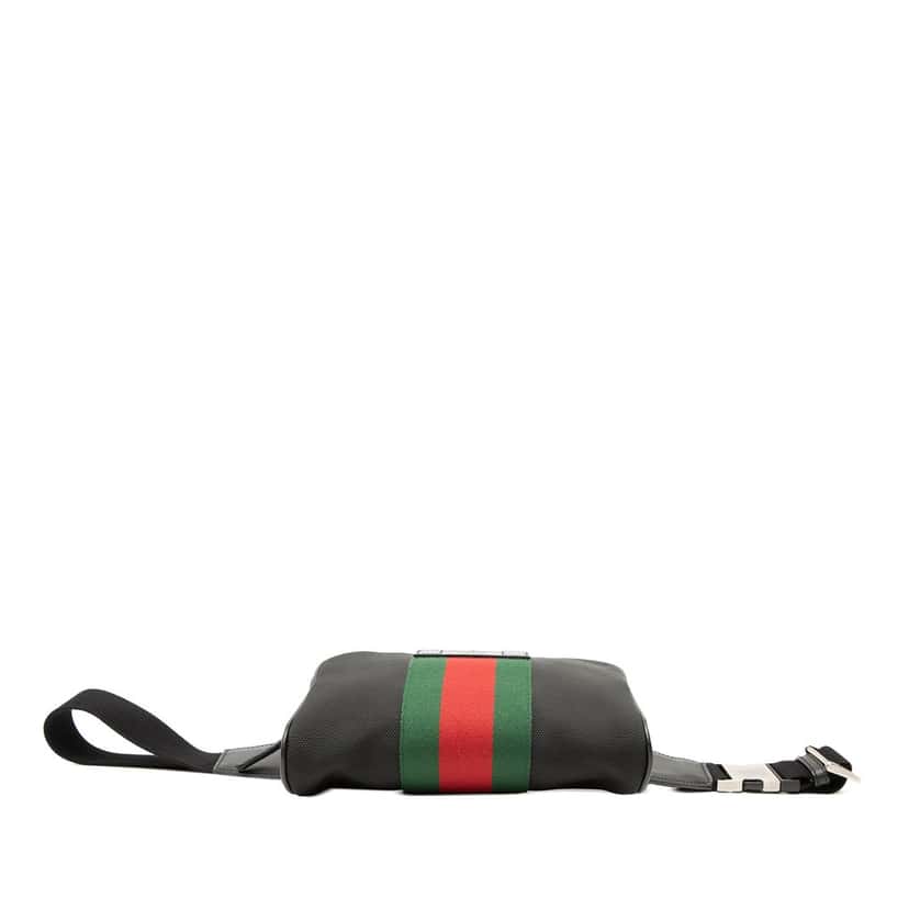 Gucci Canvas Techno Web Belt Bag Black Very good condition - Inside View