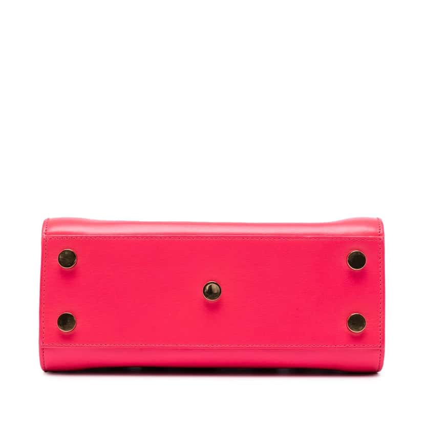 Saint Laurent Nano Leather Sac De Jour Satchel Pink Leather Very good condition - Inside View
