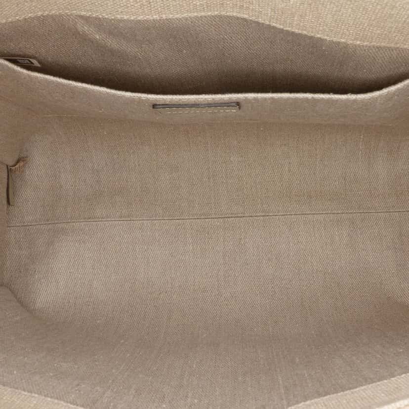 Chloé Medium Canvas Woody Tote Beige Very good condition - Model View