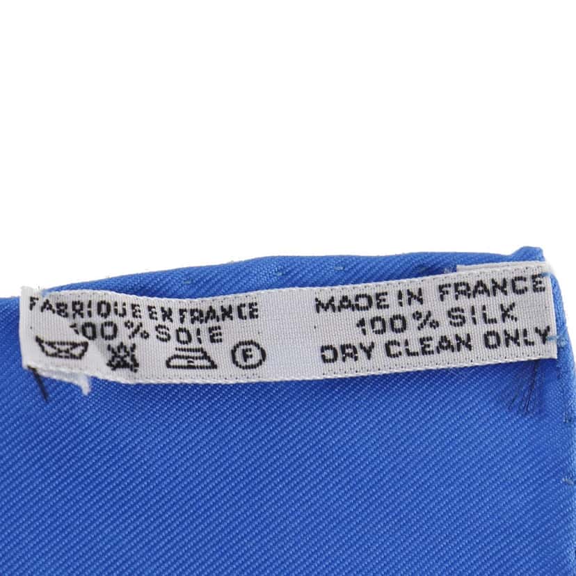 Hermès Republique Francaise Liberte Egalite Fraternite 1789 Silk Scarf White Very good condition - Inside View