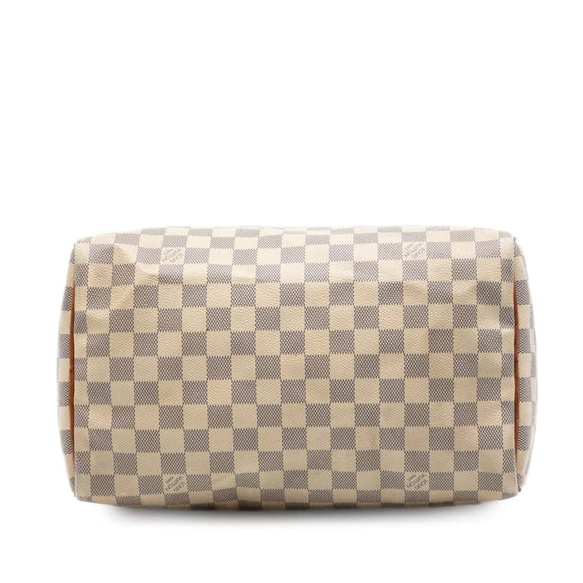 Louis Vuitton Damier Azur Speedy 30 White Very good condition - Inside View