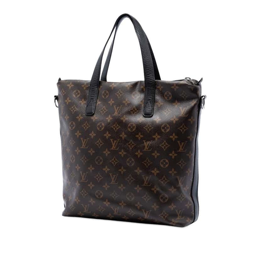 Louis Vuitton Monogram Macassar Kitan Brown Very good condition - Back View