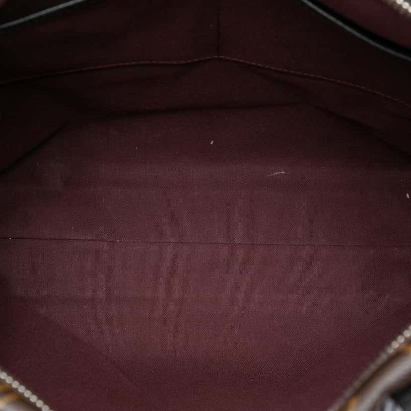 Louis Vuitton Monogram Macassar Kitan Brown Very good condition - Model View
