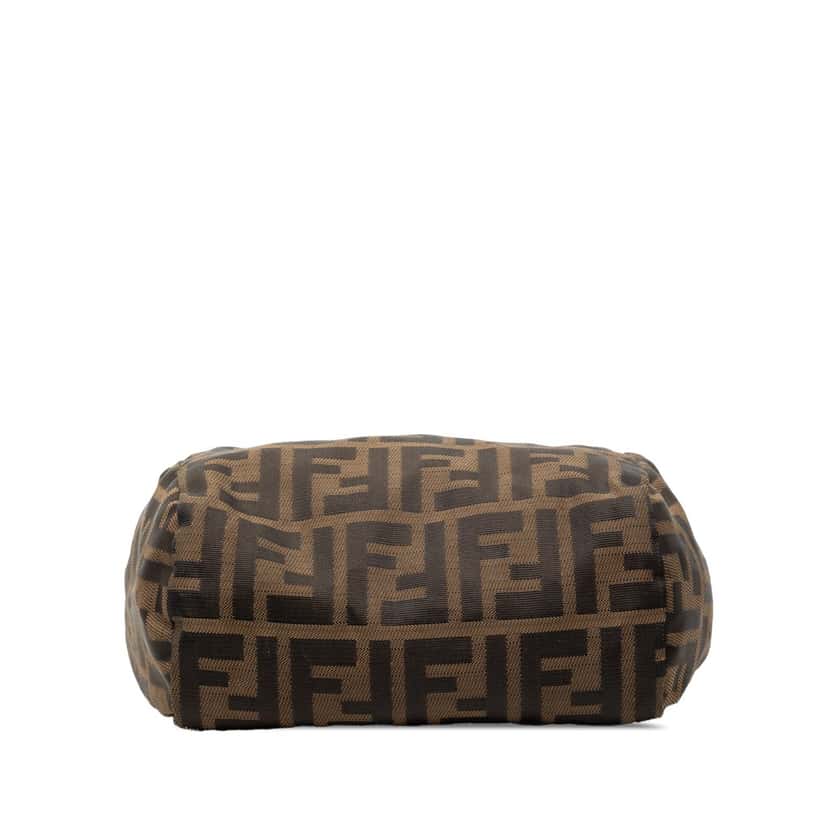 Fendi Mini Zucca Canvas Handbag Brown Very good condition - Inside View