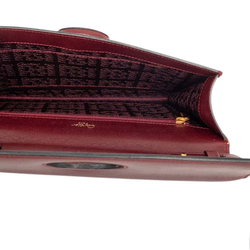 Cartier Leather Must De Cartier Crossbody Red Leather Very good condition - Model View