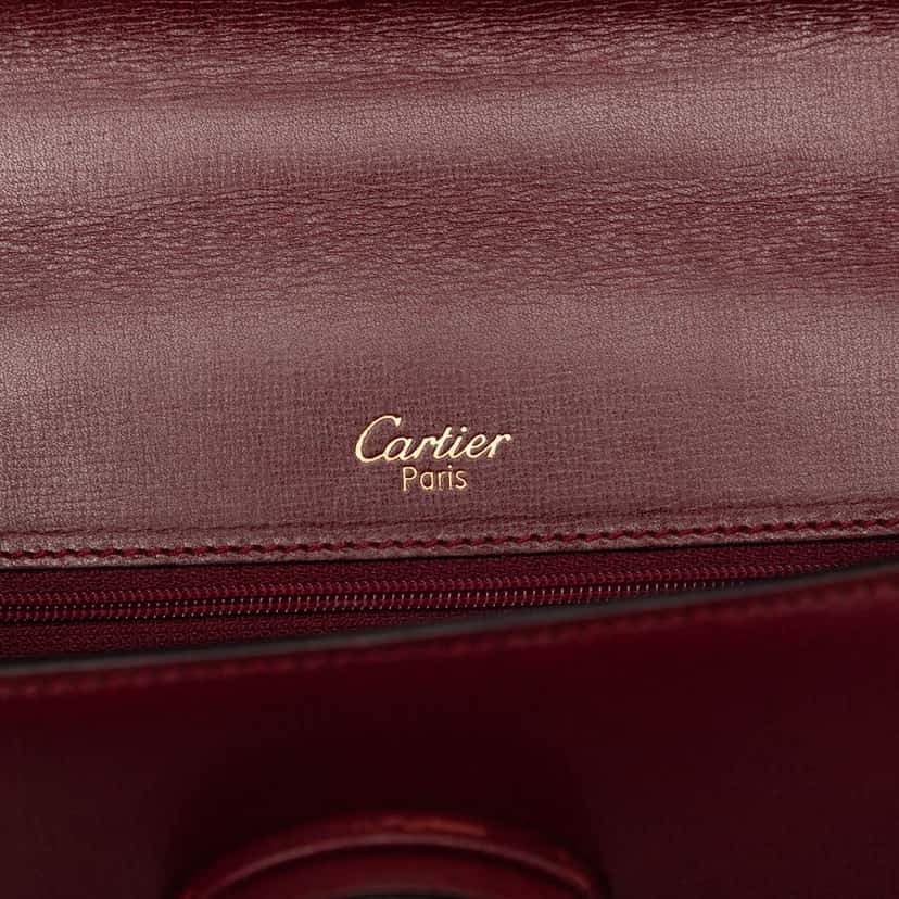 Cartier Leather Must De Cartier Crossbody Red Leather Very good condition - Box View
