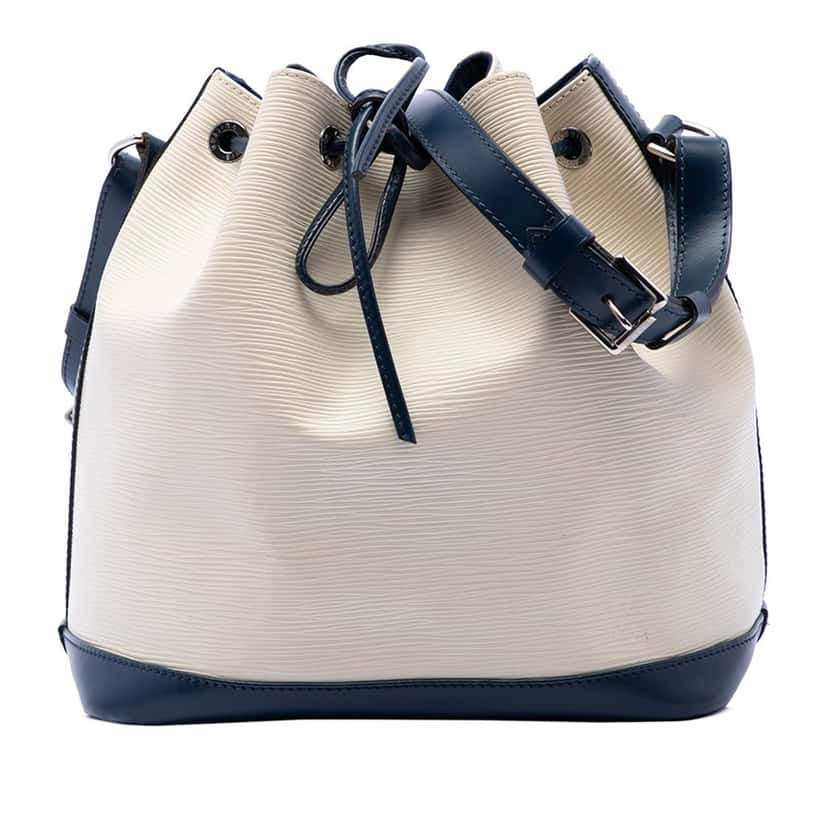 Louis Vuitton Epi Bicolor Petit Noe White Leather Very good condition - Front View