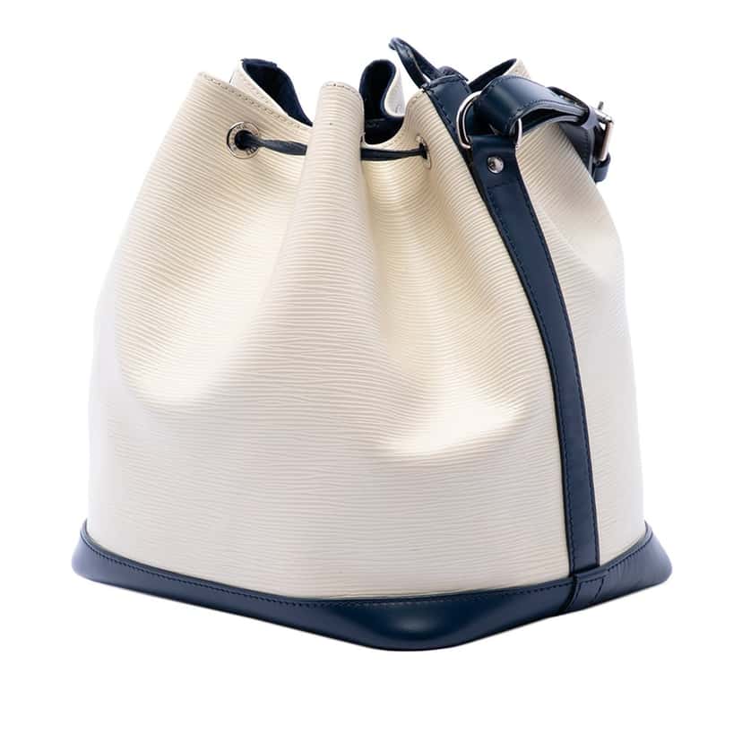 Louis Vuitton Epi Bicolor Petit Noe White Leather Very good condition - Back View