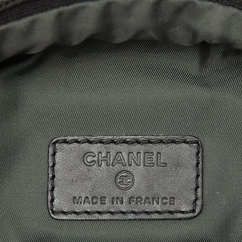 Chanel Sport Line CC Nylon Crossbody Brown Very good condition - Box View